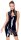 Lack Kleid Schn&uuml;re M - XL