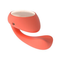 Lelo Ida Wave Dual Stimulation Massager Coral Red
