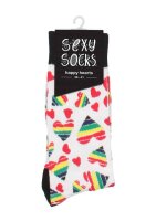 Sexy Socks Happy Hearts - 36-41