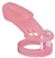 Locky Chastity Cage 8 x 3.3 cm Pink