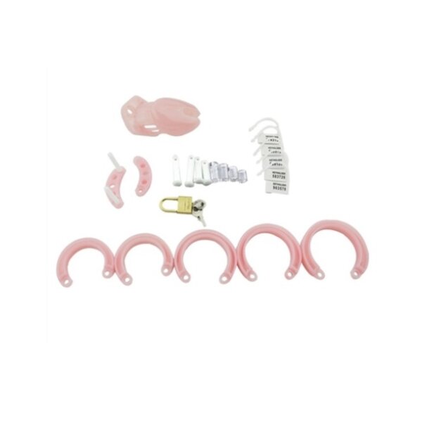 Locky Mini Chastity Cage 6 x 3.2cm Pink