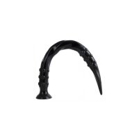 Dildo Pointed Twist L 65 x 5 cm Black
