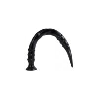 Dildo Pointed Twist S 40 x 3 cm Black