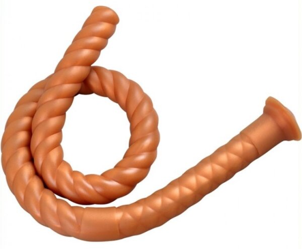 Long Twist Dildo 80 x 2.5 cm