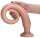 Long Dildo Tail Flex M 40 x 4.5 cm Flesh