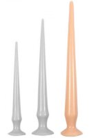 Long dildo Tail Flex L 48 x 4.5 cm Flesh