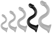 Long Dildo Whale XL 48 x 7cm - Tip 5.5cm Black