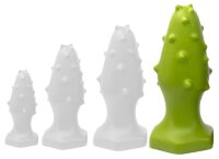 Silicone plug Monster Spike XL 16 x 6,5cm Green