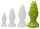 Silicone plug Monster Spike XL 16 x 6,5cm Green