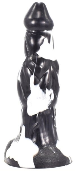 Dildo Wolorz 20 x 6cm Black-White