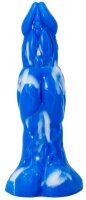 Dildo Wolorz 20 x 6cm Blue-White