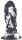 Dragonis Dildo 16 x 5.5cm Black-White