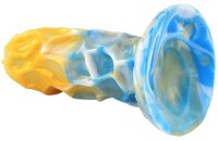Dragonis Dildo 16 x 5.5cm Gold-Blue