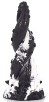 Dildo Tentamix 15 x 5.5cm Black-White