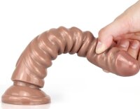 Dildo Monster Squel 20 x 4.5cm Light brown