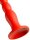Long Stretch Worm Dildo N&deg;2 40 x 4cm Red