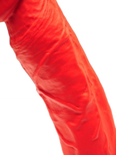 Silicone Dildo Stretch N&deg;1 14 x 3.7cm Red