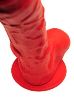 Silicone Dildo Stretch N&deg;1 14 x 3.7cm Red