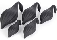 Bulby XL Silicone Plug 20 x 9cm Black