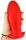 Silicone plug Saurus Egg XL 20 x 7,4cm Red
