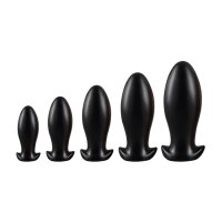 Plug Drakar Egg M 12 x 5.5cm Black