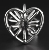 Heart Line metal plug S 5.5 x 2.9cm