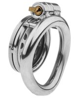 Metal Chastity Cage Flat S