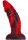 Dildo monster Squax 18 x 5.5cm Black-Red