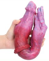 Double Dildo Hand Monster 42 x 6cm