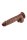 Evolved Realistic Dildo Dark 20,3cm
