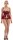 Shelf Bra Set red 80B/M