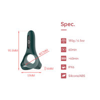 Magic Motion Rise Smart Wearable Cockring Green