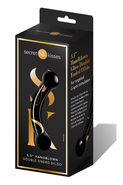 Secret Kisses 5.5" Handblown Double Ended Dildo