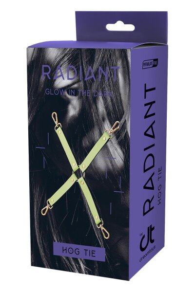 Radiant Hog Tie Glow In The Dark Green