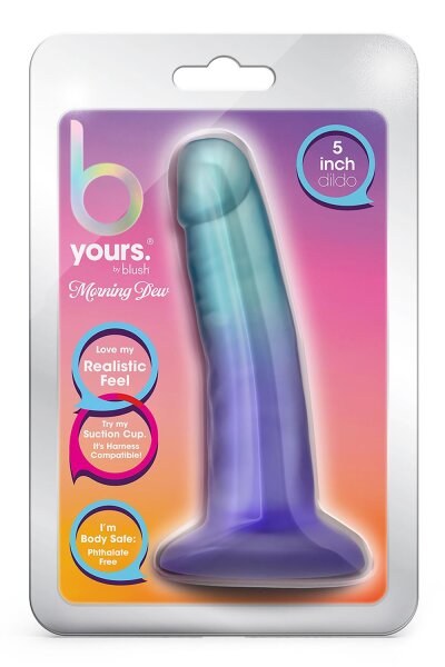 B Yours Morning Dew 5Inch Dildo Sapphire 13,9 cm