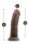 DR. Skin Dr Shepherd 8 Inch Dildo Chocolate 20,3cm