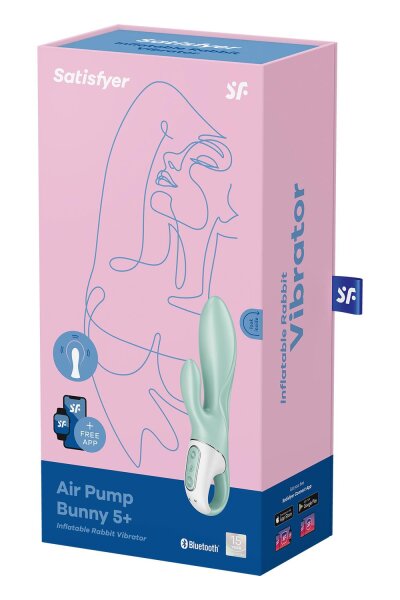 Satisfyer Air Pump Bunny 5 Connect App Mint
