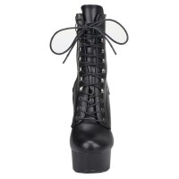 Erogance D1020 PU Schwarz - Gr&ouml;&szlig;e 36 - 44