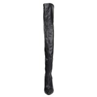 Erogance S3063 Stretch PU Schwarz - Gr&ouml;&szlig;e 36 - 46