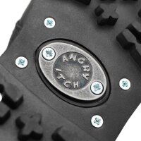 Angry Itch 03-Loch Leder Schuhe Schwarz Gr&ouml;&szlig;e 36 - 48