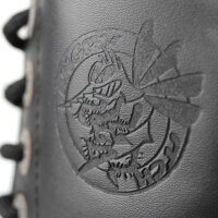 Angry Itch 08-Loch Leder Stiefel Schwarz Gr&ouml;&szlig;e 36 - 48