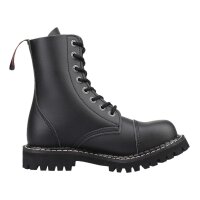 Angry Itch 08-Loch Vegane PU Stiefel Schwarz Gr&ouml;&szlig;e 36 - 48