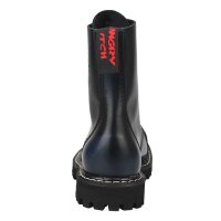 Angry Itch 08-Loch Leder Stiefel Blue Rub-Off Gr&ouml;&szlig;e 36 - 48