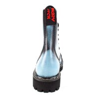 Angry Itch 08-Loch Leder Stiefel Denim Rub-Off Gr&ouml;&szlig;e 36 - 48