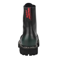 Angry Itch 08-Loch Leder Stiefel Dark Green Rub-Off Gr&ouml;&szlig;e 36 - 48