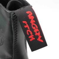 Angry Itch 08-Loch Leder Stiefel Dark Green Rub-Off Gr&ouml;&szlig;e 36 - 48