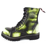 Angry Itch 08-Loch Leder Stiefel Lime Rub-Off...