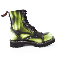 Angry Itch 08-Loch Leder Stiefel Lime Rub-Off Gr&ouml;&szlig;e 36 - 48