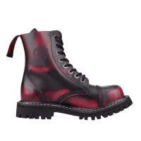 Angry Itch 08-Loch Leder Stiefel Pink Rub-Off Gr&ouml;&szlig;e 36 - 48