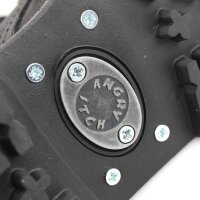 Angry Itch 08-Loch Leder Stiefel Vintage Schwarz Gr&ouml;&szlig;e 36 - 48